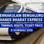 Ernakulam bengaluru vande bharat route